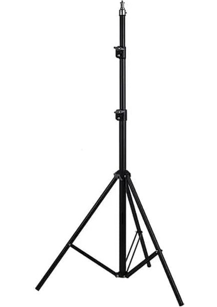 Kamera Işık Ayağı Döküm Demir 940GR Fotoğraf Makinesi Kamera 70 CM-210 cm Açılabilir Katlanabilir Yayıncı Vlog Youtuber Işık Ayağı TR8806