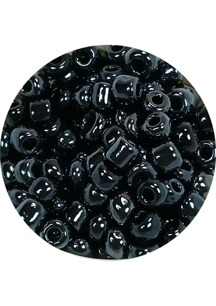 Litaetrend Dökme Cam Kum Boncuk Büyük Boy (6/0) 4 mm - 60 Gram - Siyah - BNC120 fiyatları