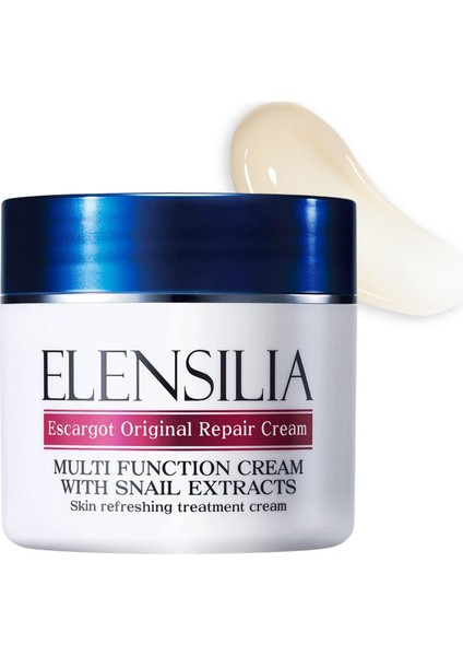Elensilia Onarıcı%80 Salyangoz Filtratı Özlü Nemlendirici Krem Escargot Original Repair Cream 8809362067094