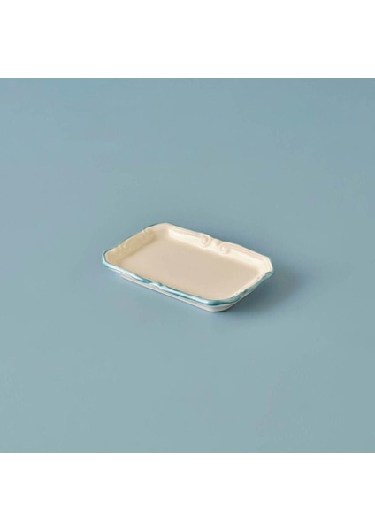 Mini Sunum Tabağı, Mavi, 14 x 9,5