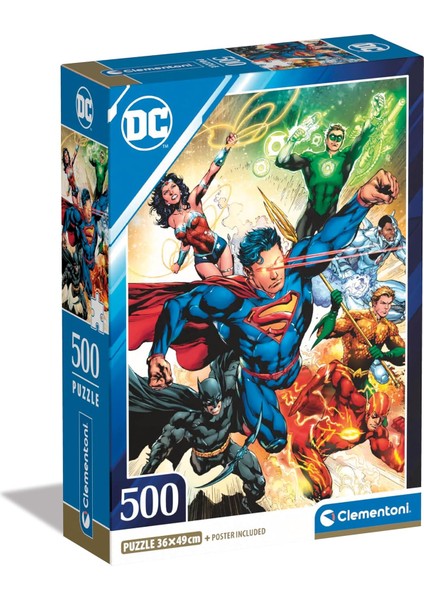 500 El. Compact Dc Comics League