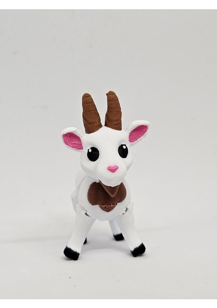 Aysbistudio 2li Set Mini Sevimli Keçi ve At Hayvan Oyuncak – Flexi Hayvan Figür +4 Yaş - Bpa Free indirimleri