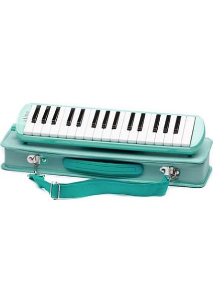 Ln-32-Pye Melodika 32 Tuşlu Özel Çantalı Yeşil