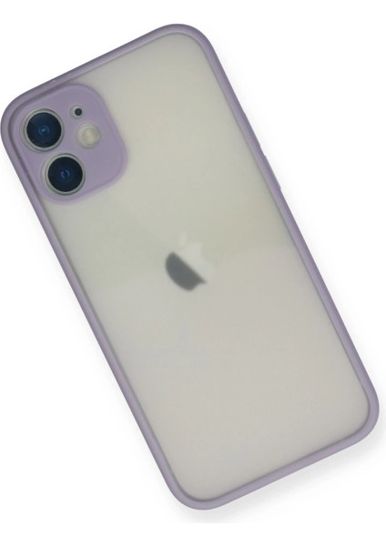 Apple iPhone 11 Pro Max Kılıf Montreal Silikon Kapak - Mor