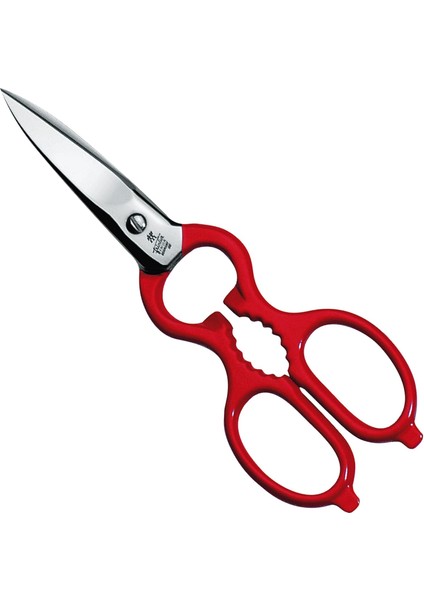 Kitchen Shears Çok Amaçlı, Paslanmaz Çelik, Kırmızı