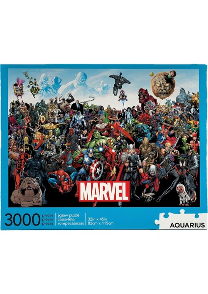 Kova Burcu Bulmaca Cast (3000 Parça Puzzle) - Resmen Lisanslı Mal ve - Glare - Fit - Hemen Hemen Yok Dust Bulmaca - 32X45IN"