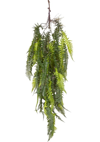 Yapay Bitki Fujer-Eğrelti Otu Sarmaşık Yeşil 120 Cm.