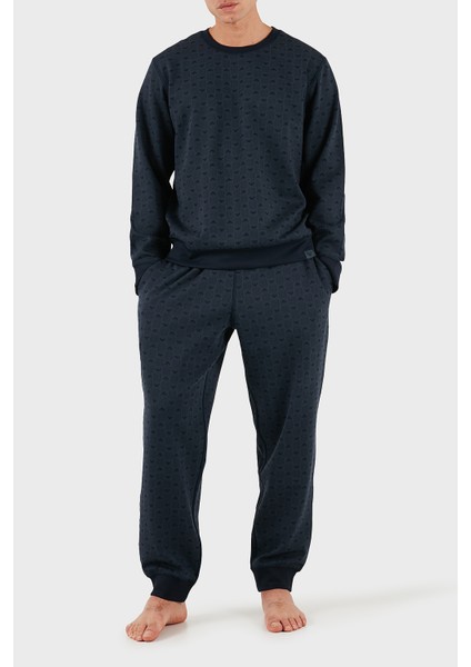 Tamamı Logolu Regular Fit Bisiklet Yaka Sweat Erkek Sweat EM000520 AF14992 FB056 fiyatları