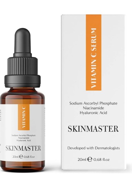 Skinmaster Vitamin C Serum Aydınlatıcı Renk Tonu Eşitleyici 20 Mililitre