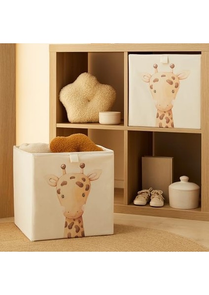 Textile 2&apos;li Çocuk Odası Sevimli Kutu Set 33 x 30 x 33 cm modelleri