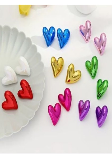 Parlak Kalp Küpe fırsatları