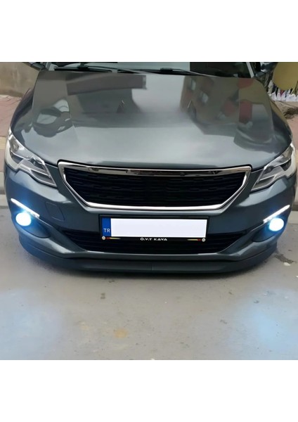 Peugeot 301 2012-2021 Uyumlu Evrensel 2 Parça Astra H Model Ön Ek Tampon Dili Lip Esnek Karlık fiyatları