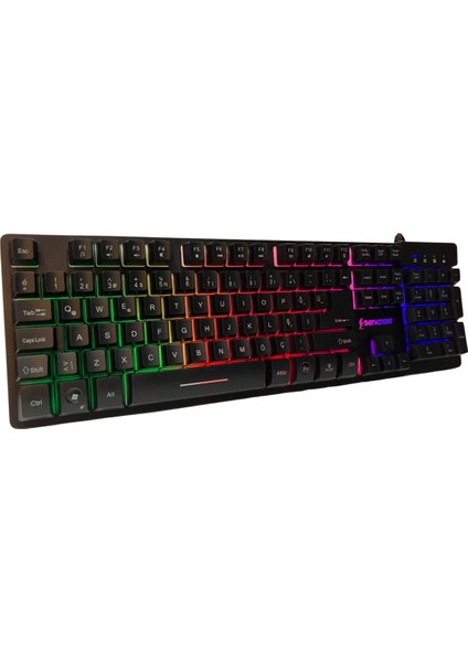 Sencrom Kyb-01 Rgb Aydınlatmalı Q Gaming Oyuncu Klavye fırsatları