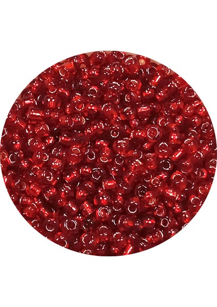 Litaetrend Dökme Cam Kum Boncuk (11/0) 2 mm - 20 Gram - Şeffaf Koyu Kırmızı - BNC015 fiyatları
