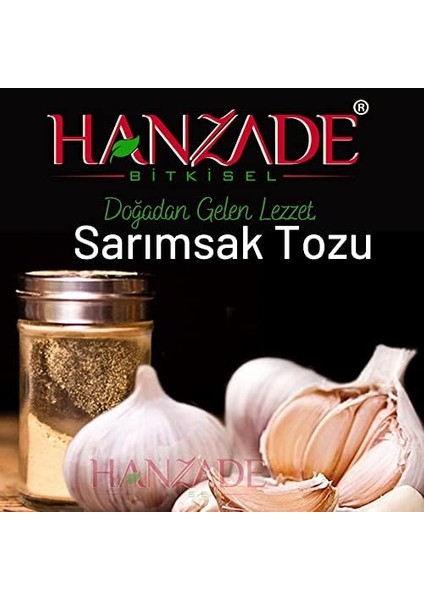 Hanzade Bitkisel Sarımsak Tozu 1 kg fiyatları