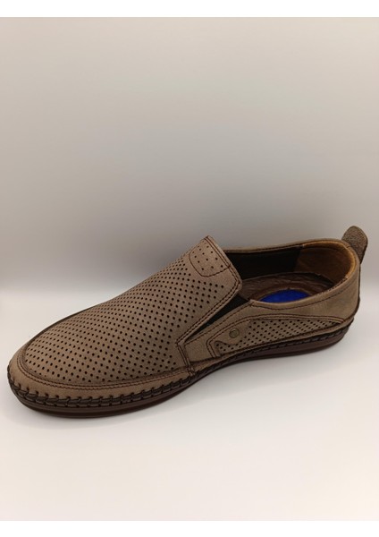 Içi Dışı Hakiki Deri Jelli Taban Erkek Yazlık Rahat Günlük Hafif Çarık Ayakkabı modelleri