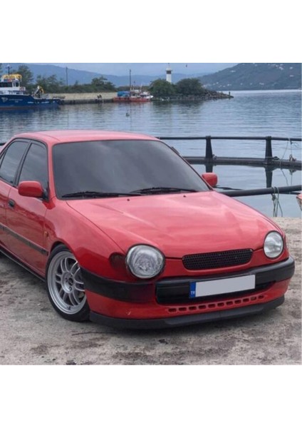 Toyota Corolla Terra Uyumlu Evrensel 2 Parça Astra H Model Ön Ek Tampon Dili Lip Esnek Karlık