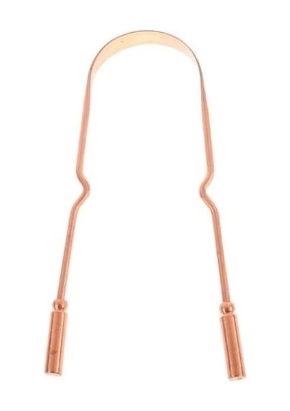 Outdoor Outlet Bakır Oil Pulling Yağ Çekme Dil Plak Temizleme Aleti Dil Fırçası Sıyırıcı Dil Kaşığı fiyatları