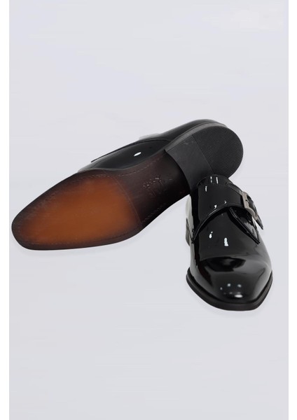 Siyah Smokin Rugan Deri Ayakkabı fırsatları