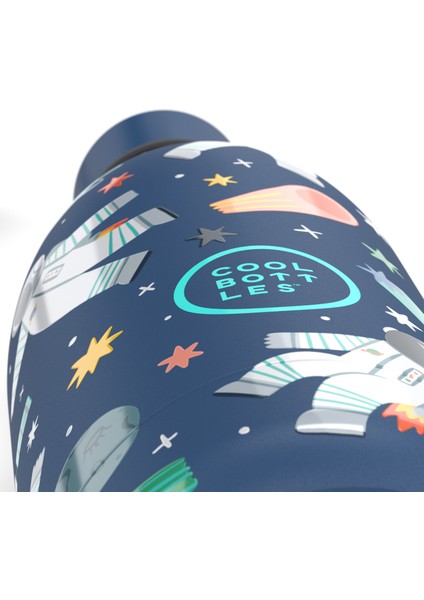 Dıscovery Serisi Galactic Ride 500ML - Lacivert | Çocuklar Için Paslanmaz Çelik Suluk fırsatları