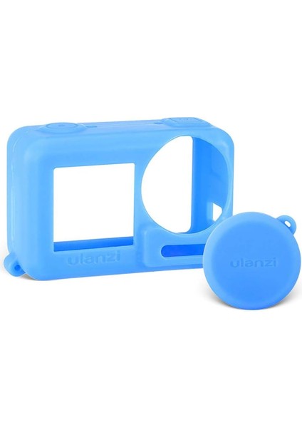 Oa-3 Dji Osmo Action Silikon Kılıf Mavi