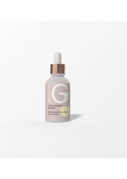 Goccia Hyaluronic Acid Serum-Yoğun Nemlendirici Etkiyle Daha Dolgun ve Canlı Bir Cilt