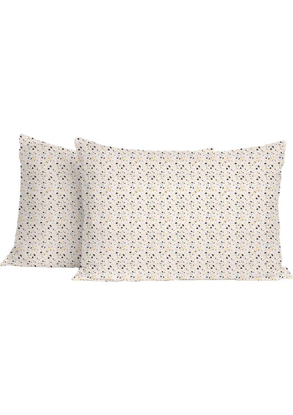 | Mix & Match | Mozaic |%100 Pamuklu 2’li Yastık Kılıfı Seti Petrol Yeşili