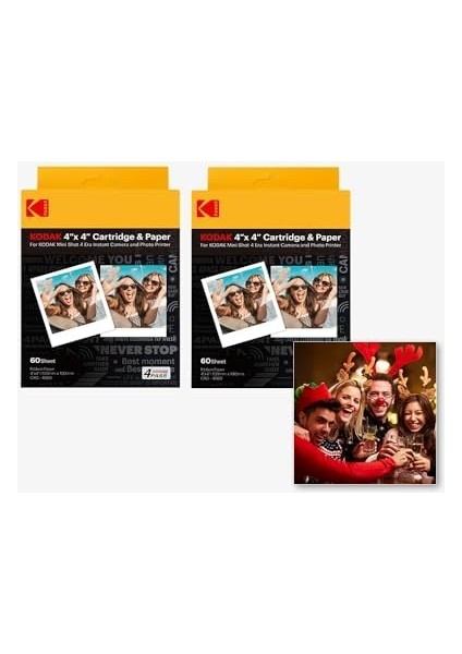 Mini4, Minishot3 Era 120 Fotoğraf 4"x4" Kartuş modelleri