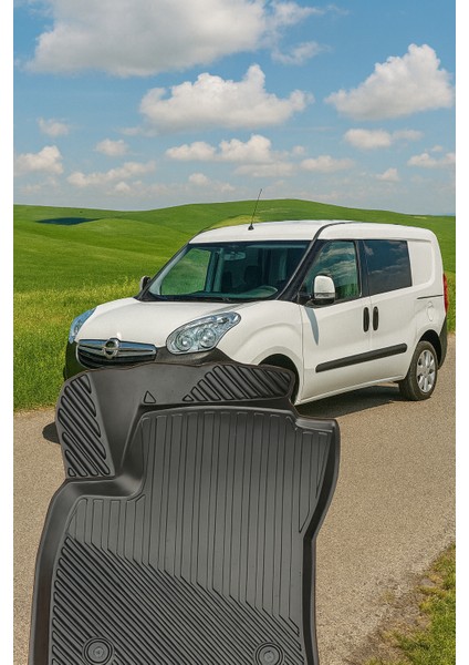 Opel Combo D 2010+ Uyumlu 3D Oto Paspas Premium modelleri