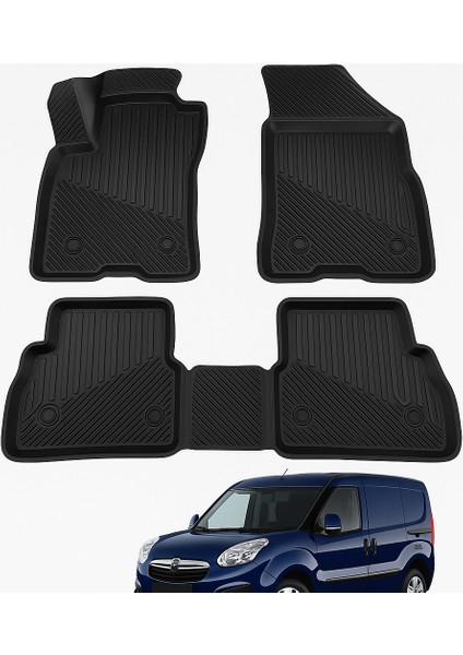 Opel Combo D 2010+ Uyumlu 3D Oto Paspas Premium indirimleri