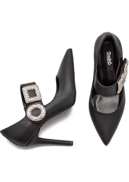 Kadın Yüksek Topuklu Tokalı Sivri Burun Abiye 1120 fırsatları