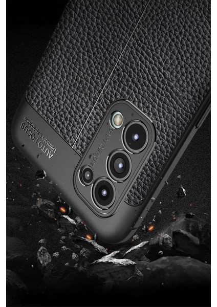 Oppo Reno 5 Kılıf Auto Focus Kapak - SIYAH-(5796) - N445J586-M03445 modelleri