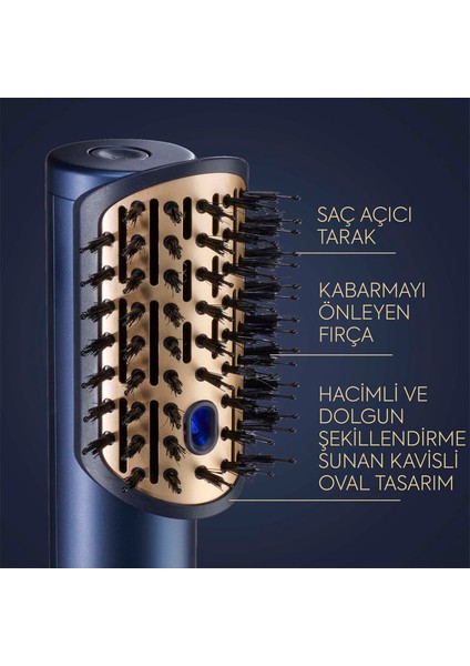 Saç Kurutma ve Şekillendirme Seti Air Wand, Paddle Başlık Dahil, 1600W, 3 Başlık, Iyon Teknolojisi fırsatları