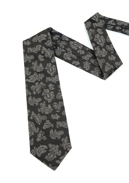 Erkek Yeşil %100 Ipek Kravat 50317371-700