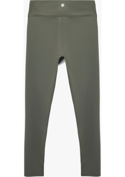 Yüksek Bel Slim Fit Dikiş Detaylı Spor Tayt fiyatları