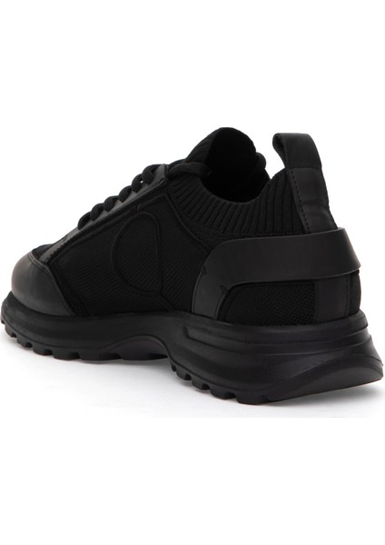 Erkek Siyah Sneaker Ayakkabı 50312235-VR046