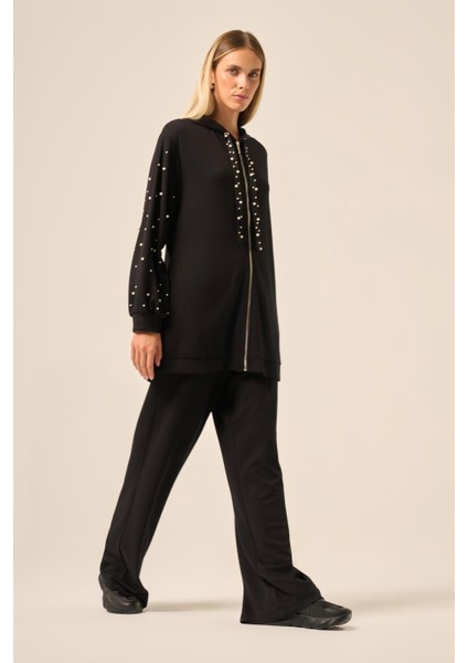 Kadın Oysho Pantolonlu Takım Siyah 31224 fiyatları