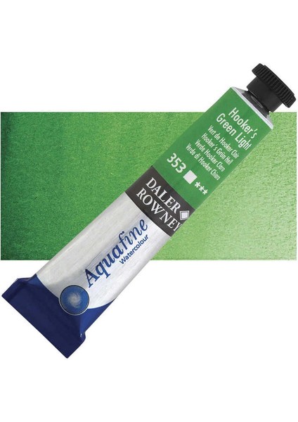 Aquafine Tüp Sulu Boya 8 Ml. 353 Hooker's Green Lıght