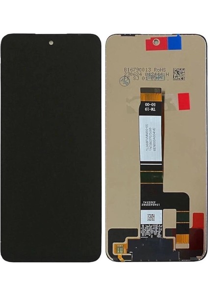 Xiaomi Uyumlu Redmi 12 LCD Ekran Dokunmatik Siyah Çıtasız