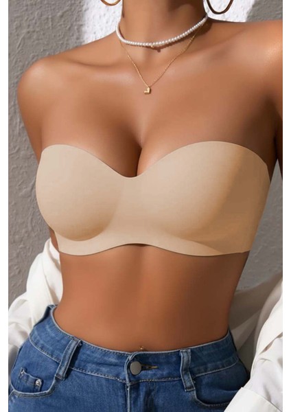Dikişsiz Balensiz Hafif Destekli Parlak Lazer Kesim Izbırakmaz Görünmez Sütyen fiyatları
