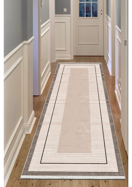 Pamuk Dokuma Taban Kaymaz Yıkanabilir Modern Yolluk Salon Yolluğu Mutfak Yolluğu Koridor Yolluğu Antre Halıları