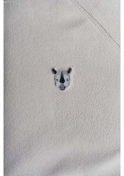 Gergedan Yarım Femuarlı Polar - Gri fiyatları