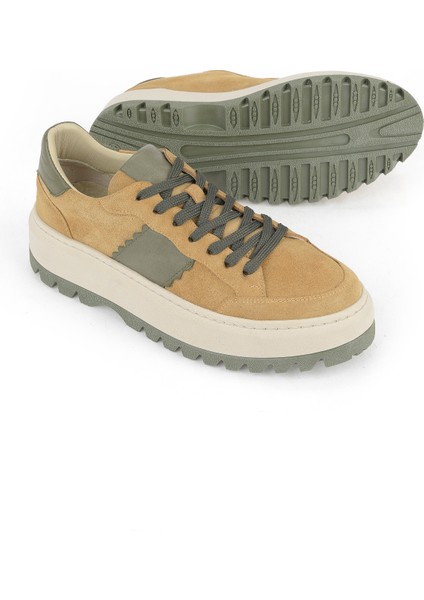 , Kadın Hakiki Deri Ayakkabı 1531020Z19327 Camel fırsatları