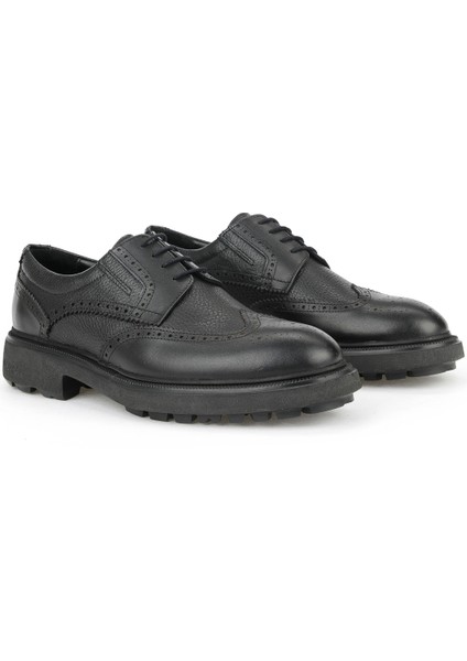 , Erkek Hakiki Deri Ayakkabı 1531007Z4205 Siyah fiyatları