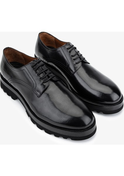 Erkek Hakiki Deri Siyah Klasik Ayakkabı 987 400 Erk Ayk SK25-26 Sıyah Bfl fiyatları