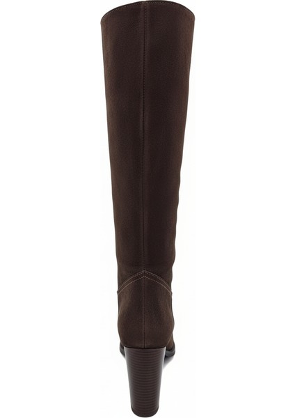 Hakiki Deri Kadın Çizme - Kalın Topuk 25HSY1976 modelleri