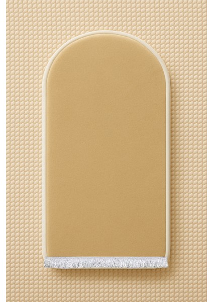 3 cm Süngerli Ortopedik Lüks Kadife Seccade Diz Ağrıtmaz Namazlık Suni Deri Tabanlı 70X120cm