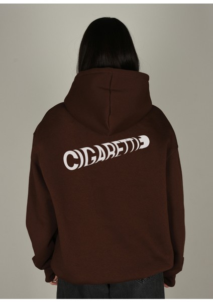 Join Baskılı Kapüşonlu Sweatshirt