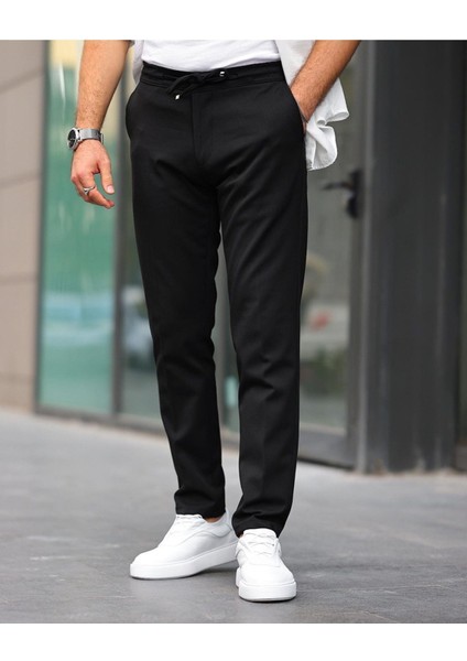 Slim Fit Likralı Jogger Pantolon