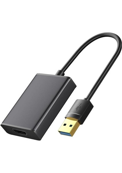 USB 3.0’dan Hdmı’a Dönüştürücü Adaptör – 1080P Full Hd, Yüksek Hızlı 5gbps Veri Aktarımı, Aynalama & Genişletme Modu